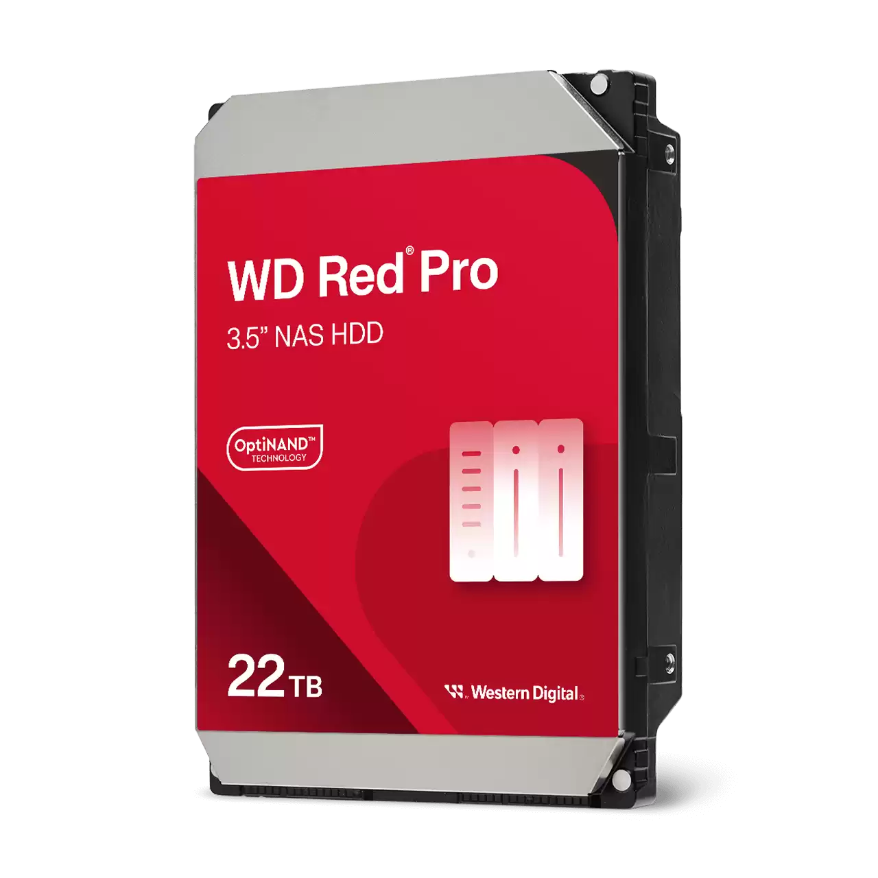 Жесткий диск/ HDD WD SATA3 22Tb Red Pro 7200 512Mb 1 year warranty (replacement WD201KFGX, ST22000NT001, ST20000NT001)