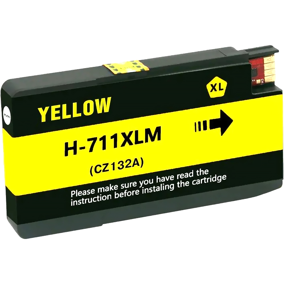 -/ Струйный картридж NV Print 711 (NV-CZ132A) Yellow для HP Designjet T120/T520 (29 мл) совместимый
