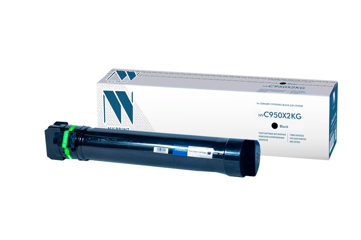 Картридж NVP совместимый Lexmark C950X2KG Black (ОГРАНИЧЕНИЕ ПО ПРОШИВКАМ) для C950de (24000k)