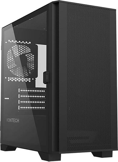 Корпус Montech Air 100 Lite черный mATX 6x120mm 4x140mm 1xUSB2.0 2xUSB3.0 audio bott PSU [AIR 100 LITE BLACK]