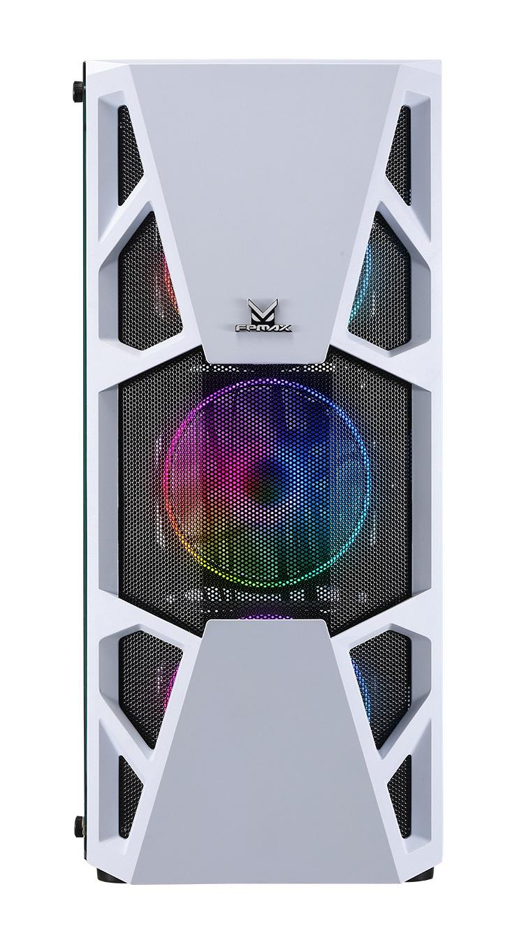 Компьютерный корпус AeroCool/Formula CL-3303W RGb белый без БП ATX 6x120мм 2xUSB 2.0 1xUSB 3.0 audio bott PSU