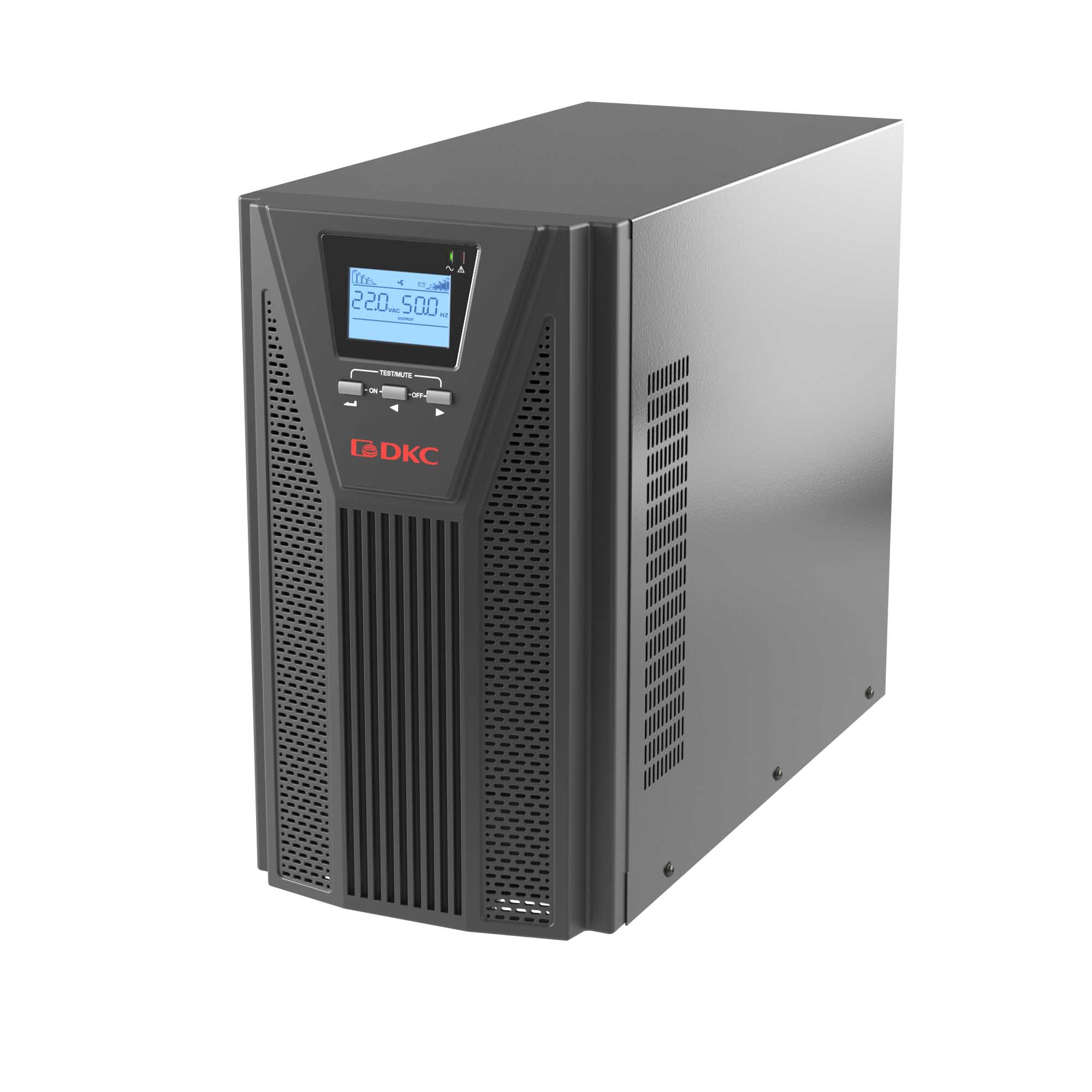 ИБП DKC SMALLT3A10H онлайн, серии Small Tower, 3000 ВА/2700 Вт, клеммы, EPO, USB, RS- 232, RJ45, з/у 1А, 8 x 7 Ач