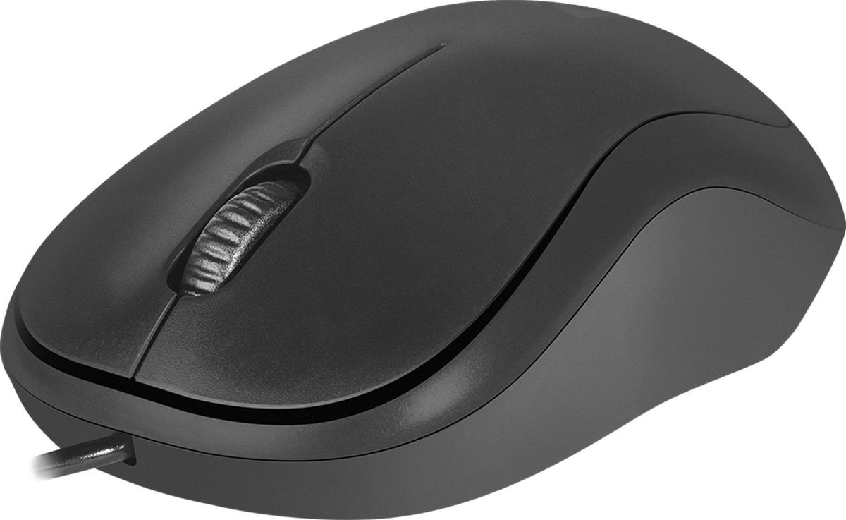 Defender Проводная оптическая мышь Patch MS-759 черный,3 кнопки,1000 dpi