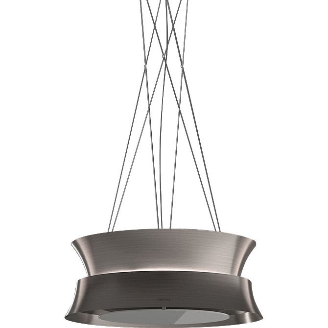 Вытяжка FALMEC DAMA IS.60 Brushed Stainless Steel, серия Circle.Tech, подвесная, 60 см, электронное управление, светодиодное освещение, периметральное всасывание, технология горизонтальной фильтрации, 4 скорости, рециркуляция, макс. Производительность 600 м3/ч, угольный фильтр в комплекте, горизонтальное вращение двигателя, пульт ДУ (опция), цвет нержавеющая сталь