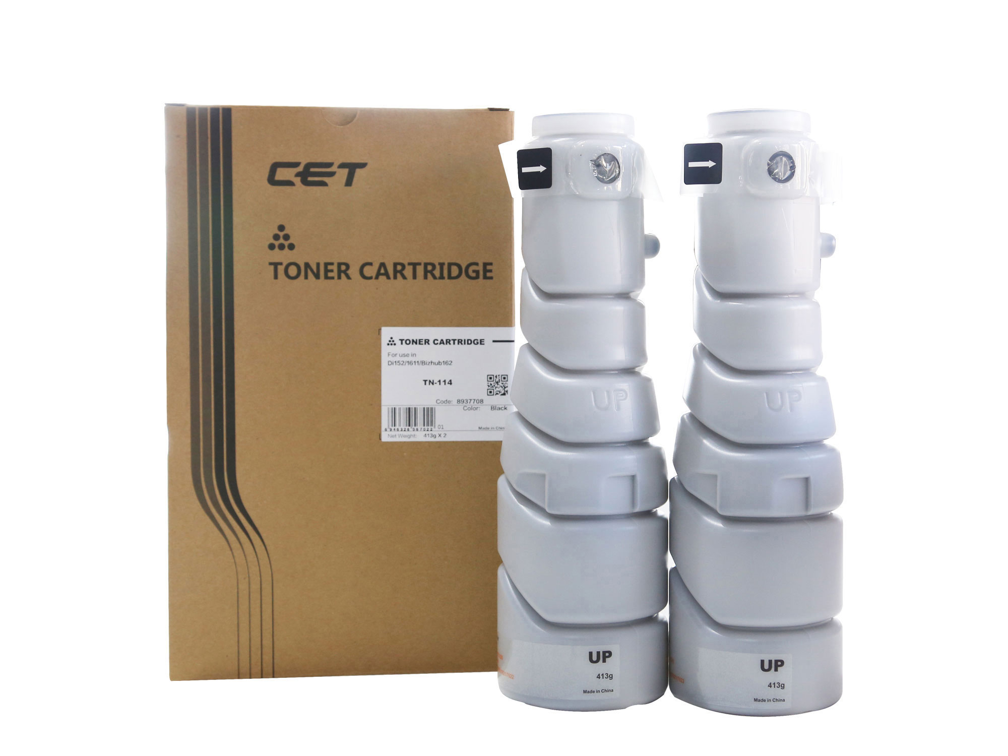 Тонер-картриджи Тонер-картридж TN-114/MT-302 для KONICA MINOLTA Bizhub 162/163/180/181/210/211/220, Di152/181/183/1611/1811/2011/200/250/350/251/351 (CET), 413г, 11500 стр., CET6702