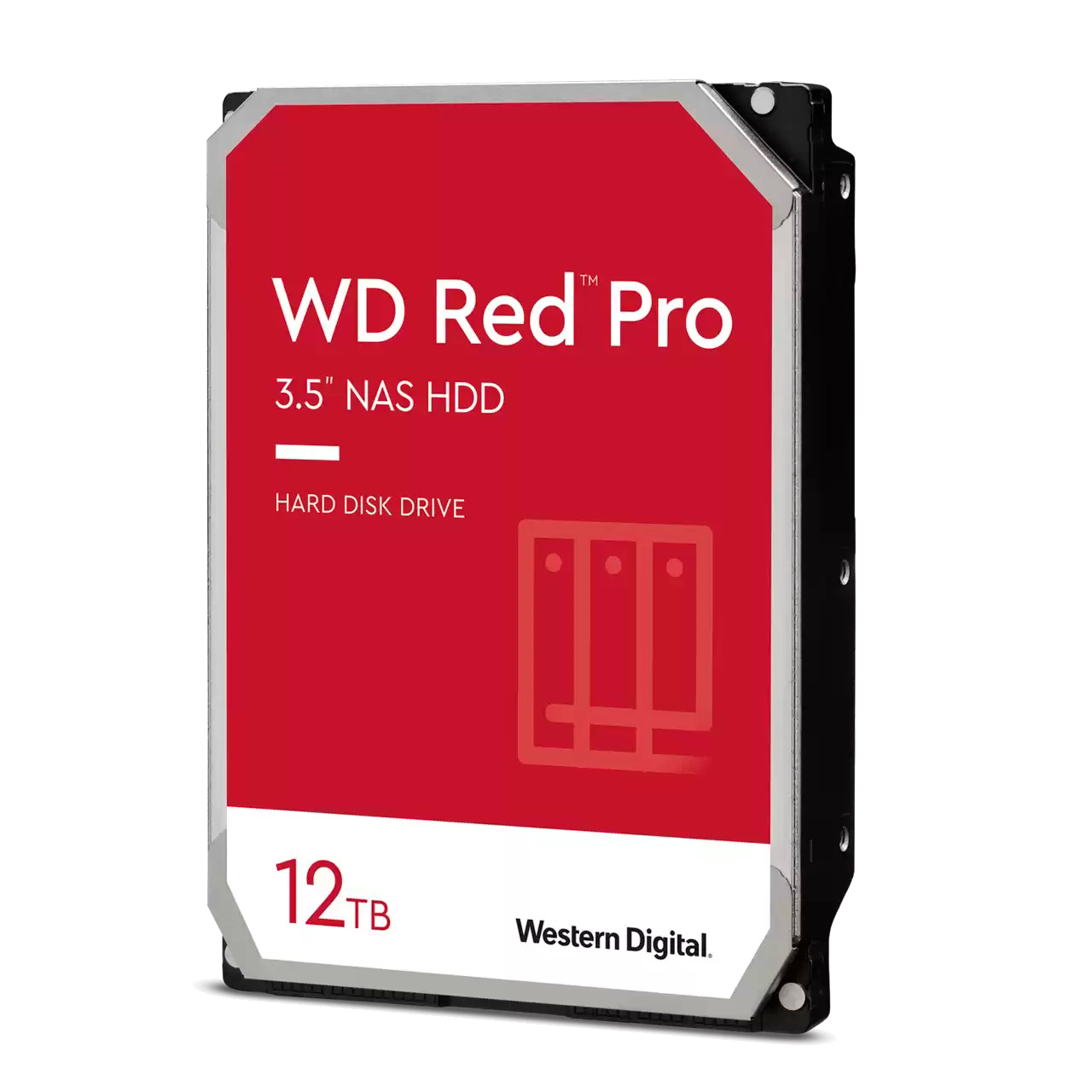Жесткий диск WD SATA-III 12TB WD121KFBX NAS Red Pro (7200rpm) 256Mb 3.5"
