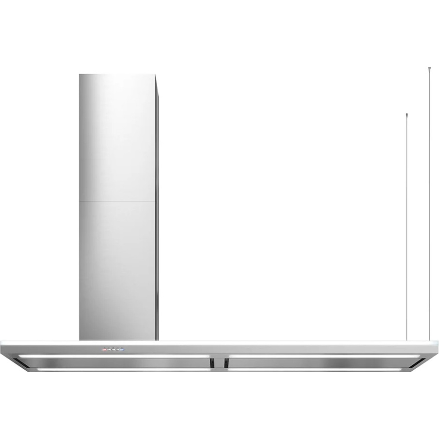 Вытяжка FALMEC LUMEN IS STEEL 175 SX (управление с левой стороны SX), 175 см, островная, электронное управление (с левой стороны), светодиодное освещение, 4 скорости, отвод/циркуляция, интенсивный режим, максимальная производительность 800 м3/ч, угольный фильтр (опция), возможность работы с внешним мотором, цвет нержавеющая сталь