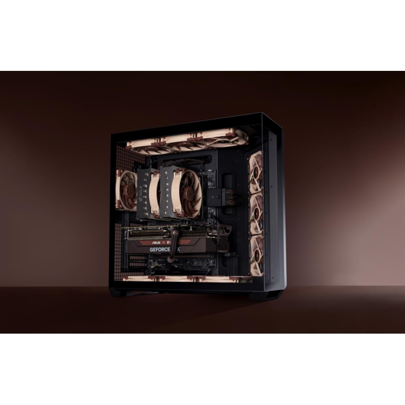 Кулер для корпуса/ Case Cooler Noctua NF-A12x25 G2 PWM (120x120x25mm, 4-pin PWM, 63.15CFM, 22.5dBA, 1800RPM, Beige/Brown)