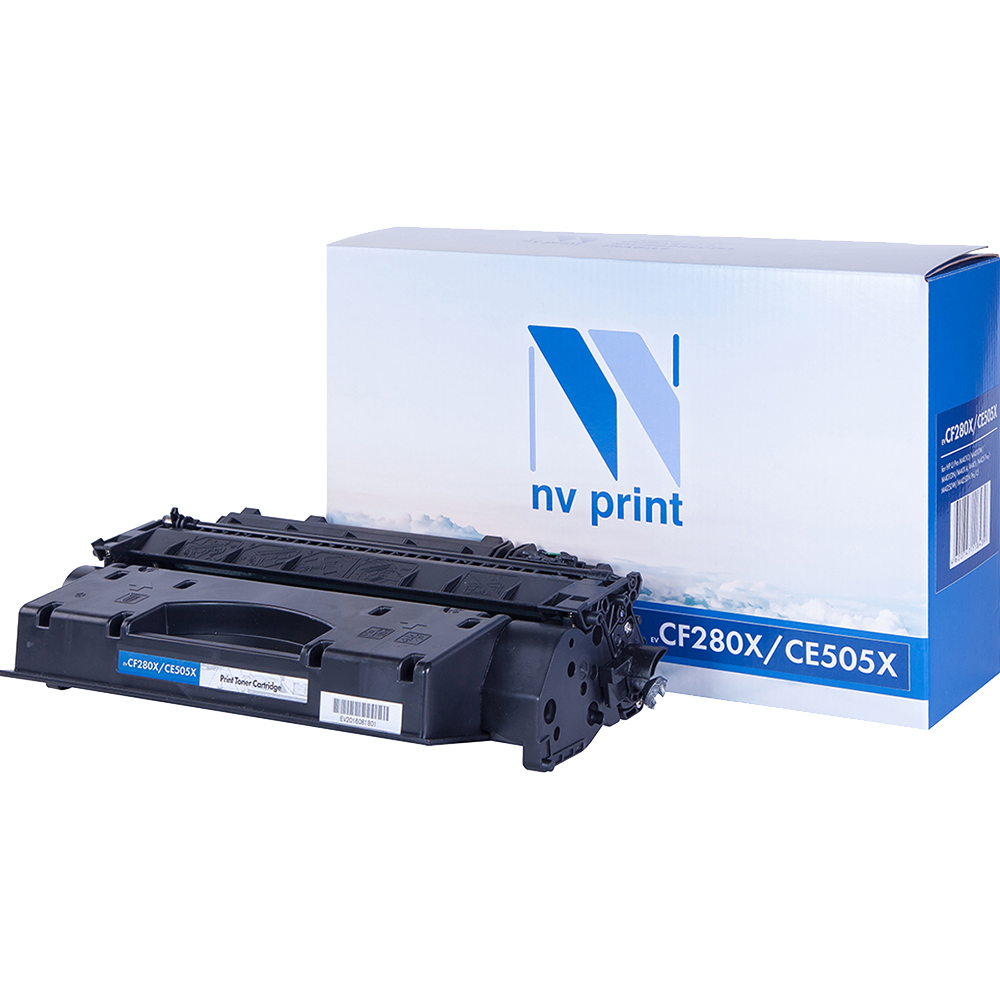 NVPrint CF280X/CE505X Картридж для принтеров HP LJ Pro 400 M401D Pro,400 M401DW Pro,400 M401DN Pro,400  M401A Pro,400 M401 Pro,40 0 M425 Pro,400 M425DW Pro,400 M425DN Pro/L5, черный, 6900 стр.