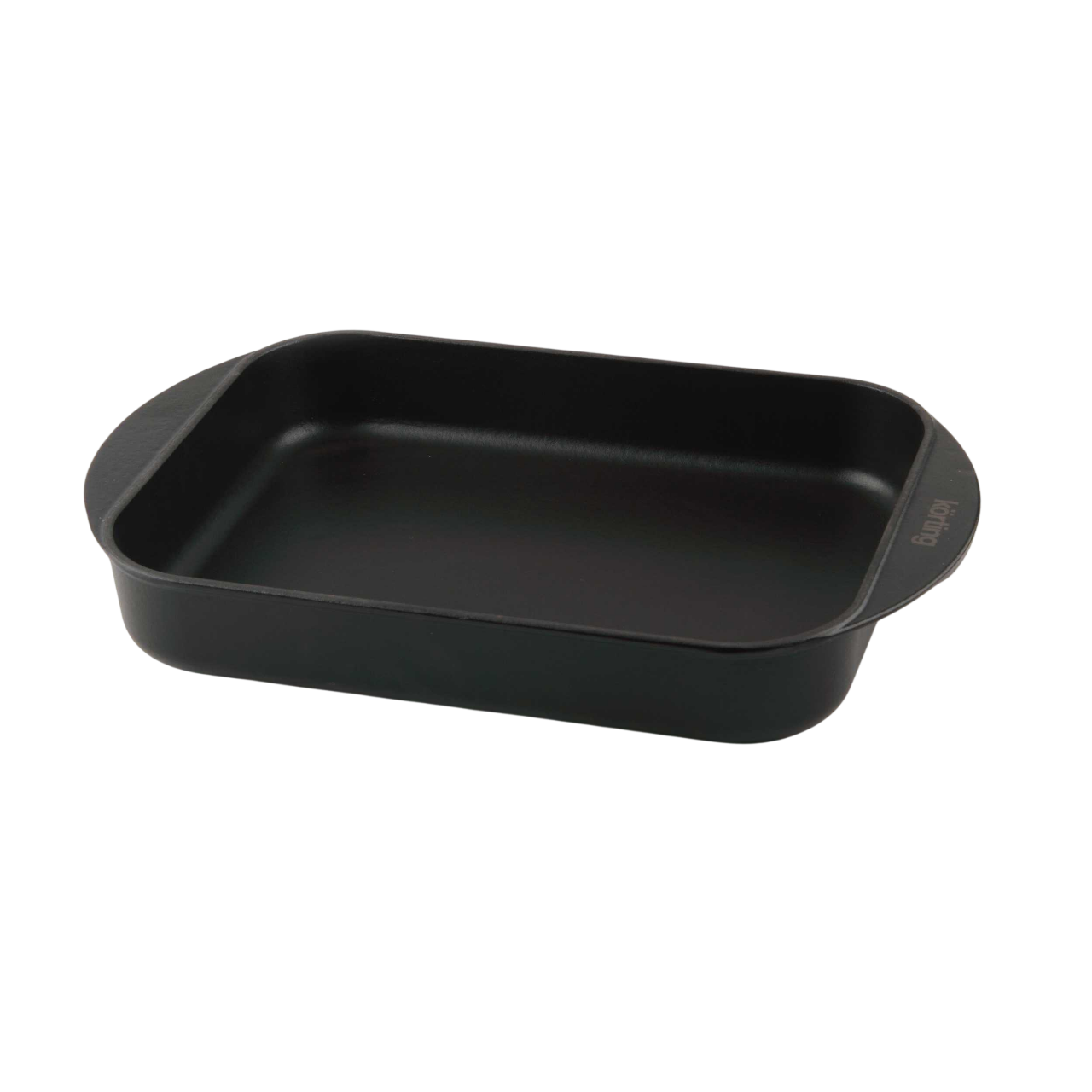 Противень Korting K 1031 TR, чугун, 24×38×5 см, 3 л, черный