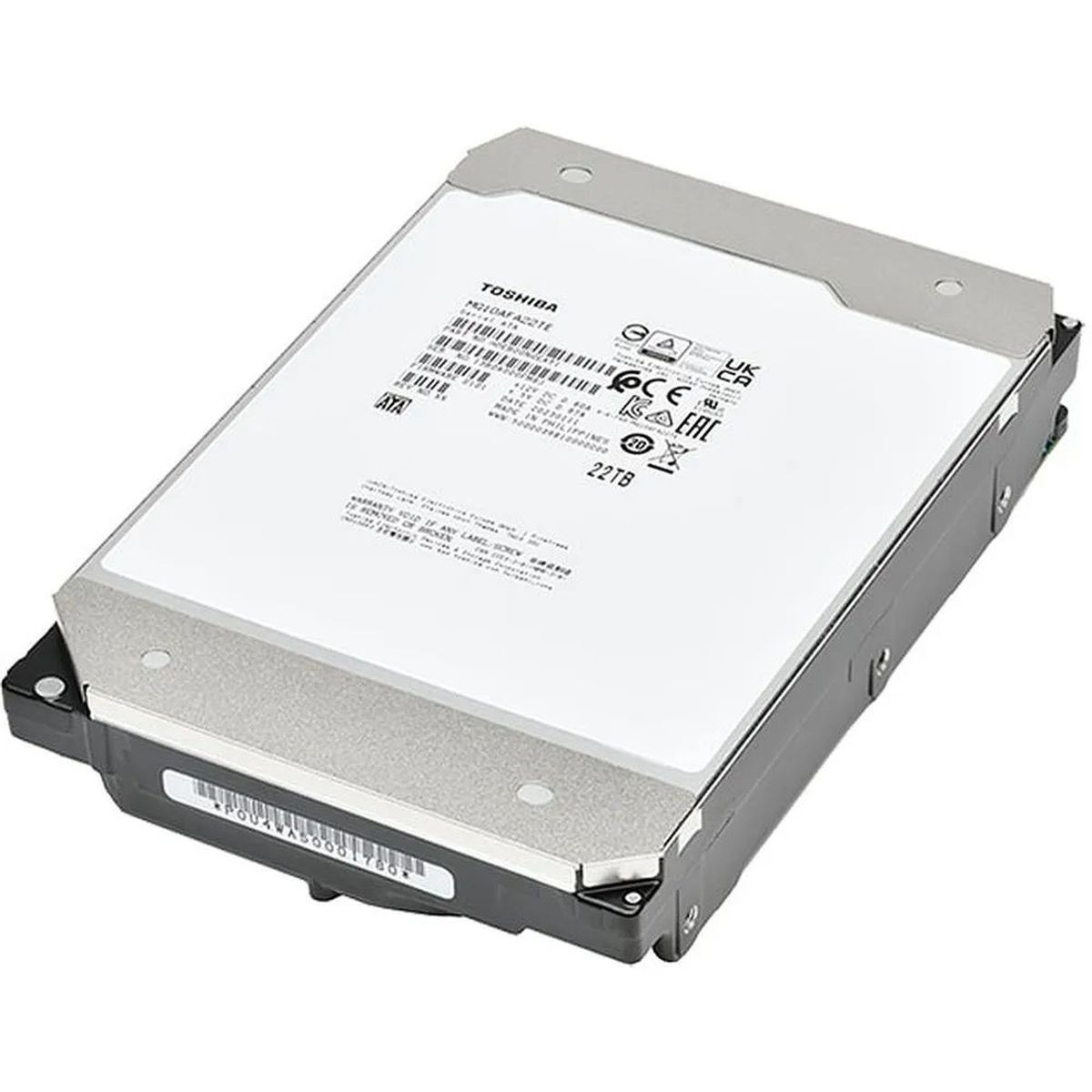 Жесткий диск/ HDD Toshiba SAS 22Tb 3.5"" Server 7200 12Gbit/s 512Mb  1 year warranty (replacement MG10SCA20TE, MG11SCA20TE)