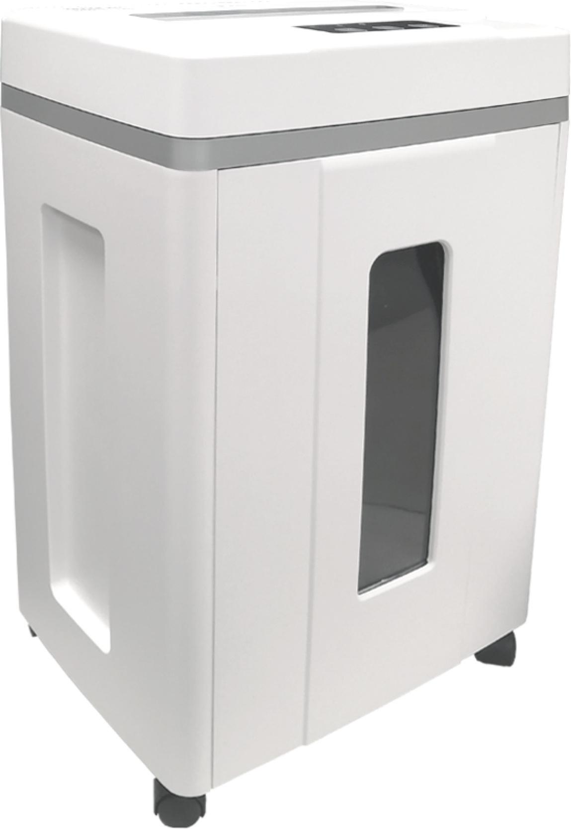 Шредер Office Kit S200TSCD 0,8x2 (секр.P-7) фрагменты 6 лист. 25 л, скобы/пл.карты/CD