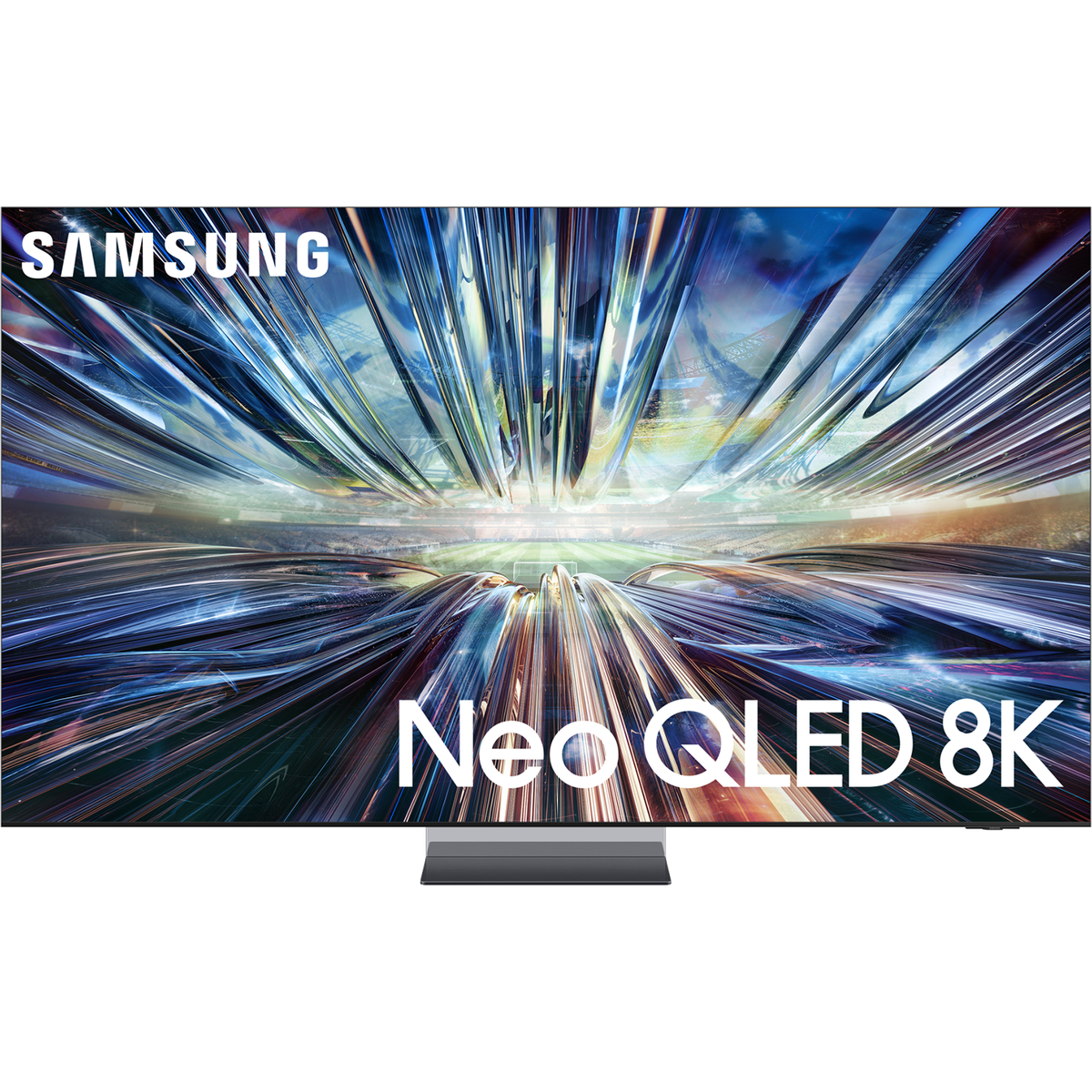 Телевизор ЖК 75'' Samsung/ 75", NeoQLED, 8K, Tizen Smart TV, 120Hz (Up to 144Hz), HDR10+, Wi-Fi, Voice, DVB-T2/C/S2, Bluetooth, CI+(1.4), FreeSync Premium PRO, 6.2.4Ch 90W, OTS Lite, 4HDMI, 3USB, One Connect (Y24 8K), Graphite Black 2024