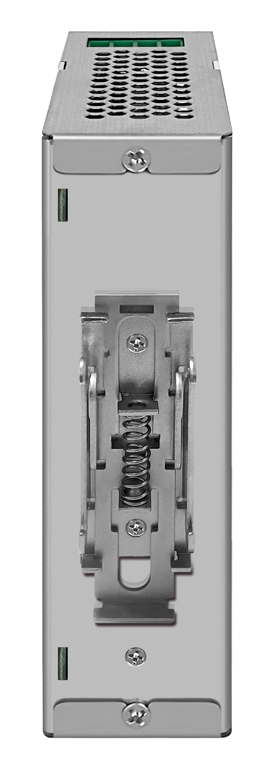 Промышленный блок питания/ Промышленный блок питания DC52V, 480W. Выходной ток: до 9,2A. Регулировка выходного напряжения в диапазоне DC50-57V Диапазон входных напряжений: AC100-265V. Цифровой индикатор выходного напряжения и тока. Защита от короткого замыкания, перенапряжения и перегрузки. Конвекционная система охлаждения. Монтаж на DIN-рейку. Размеры (ШxВxГ): 152 x 73 x 115 мм. Рабочая температура: -40...+80°C.