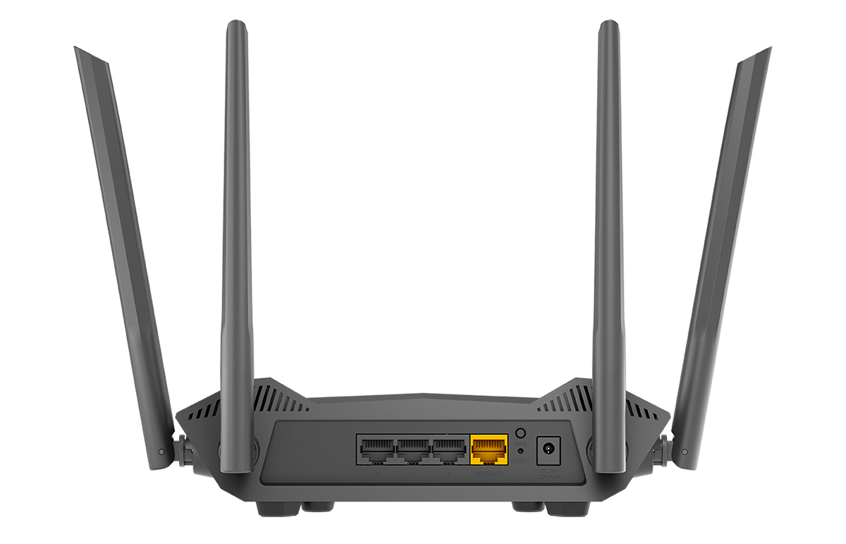 Маршрутизатор/ DIR-X1530 AX1500 Wi-Fi 6 Router, 1000Base-T WAN, 3x1000Base-T LAN, 4x5dBi external antennas