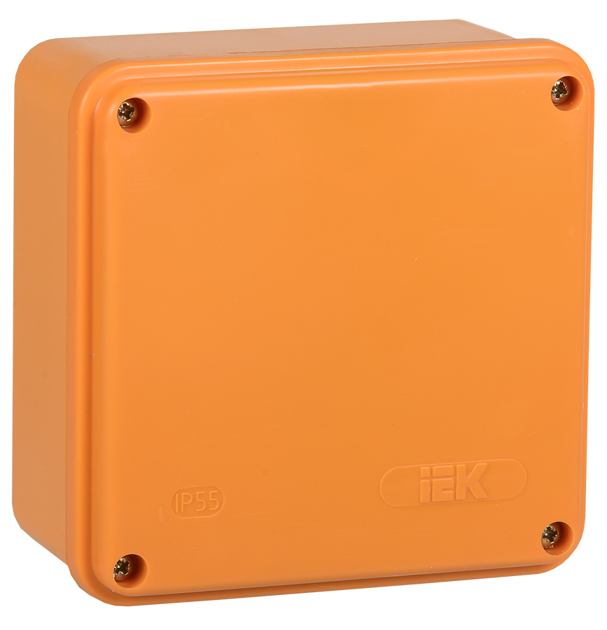 Коробка расп. огн. ПС 100х100х50мм 4P 4мм2 IP44 гл. с. IEK