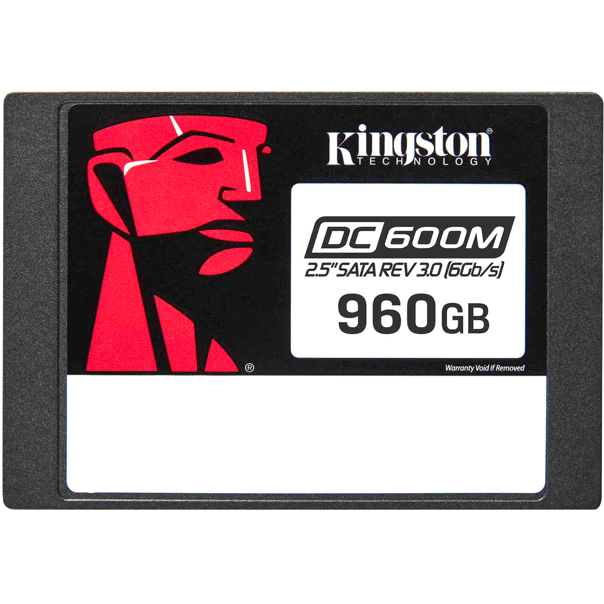Твердотельный накопитель Kingston Enterprise SSD 960GB DC600M 2.5" SATA 3 R560/W530MB/s 3D TLC MTBF 2M 94 000/65 000 IOPS 1752TBW (Mixed-Use) 1 year