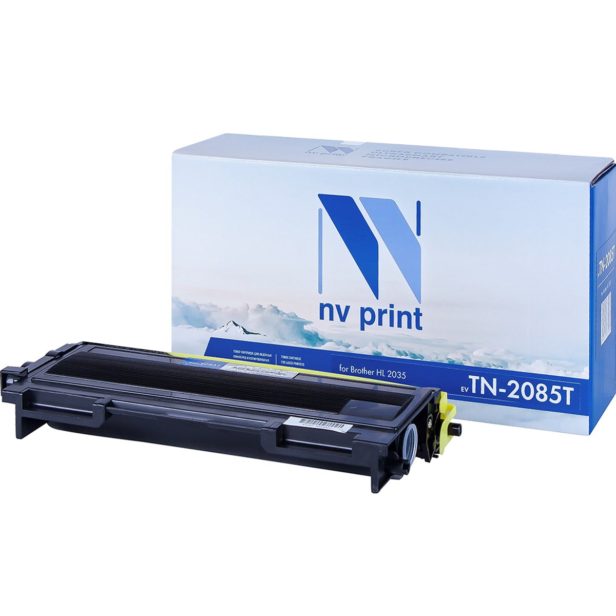 Картридж лазерный NV Print NV-TN2085T (TN-2085), черный, 1500 страниц