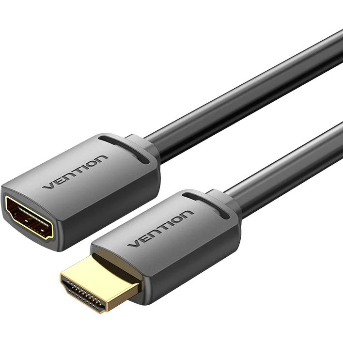 Кабель-удлинитель Vention HDMI High speed v2.0 with Ethernet 19F/19M - 1м