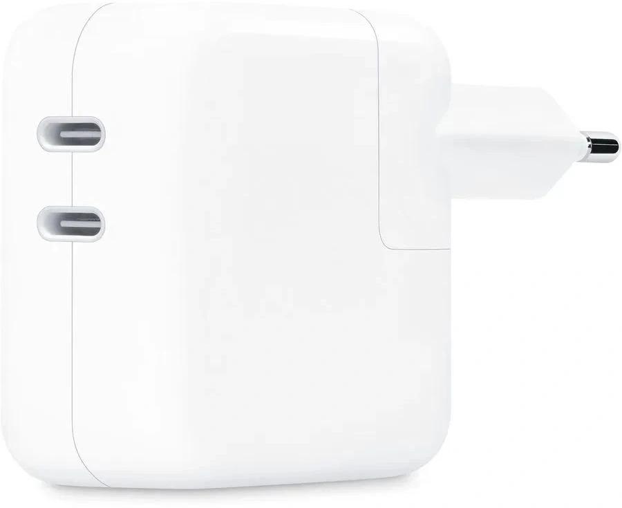 Сетевое зарядное устройство Apple MNWP3ZM/A, 2xUSB type-C, 2A, белый