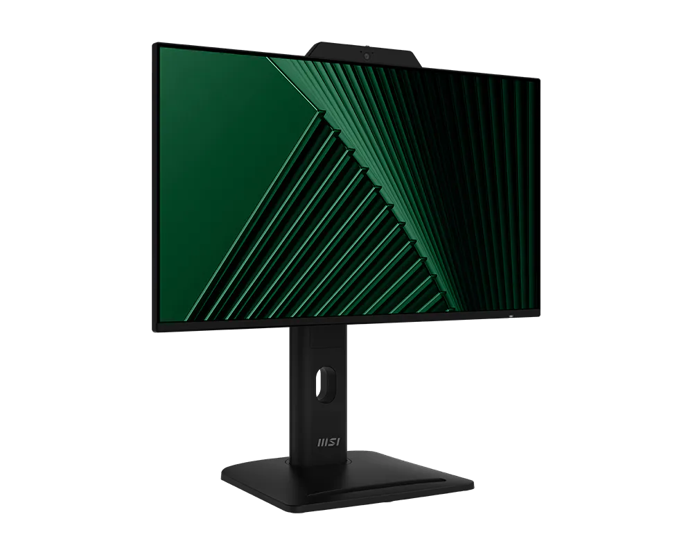 Монитор/ MSI PRO MP242PMG, 23.8"16:9, IPS, FHD, 4ms, 300cd, 120Hz, VGA, HDMI, DP, USB, SPK, CAM, HAS