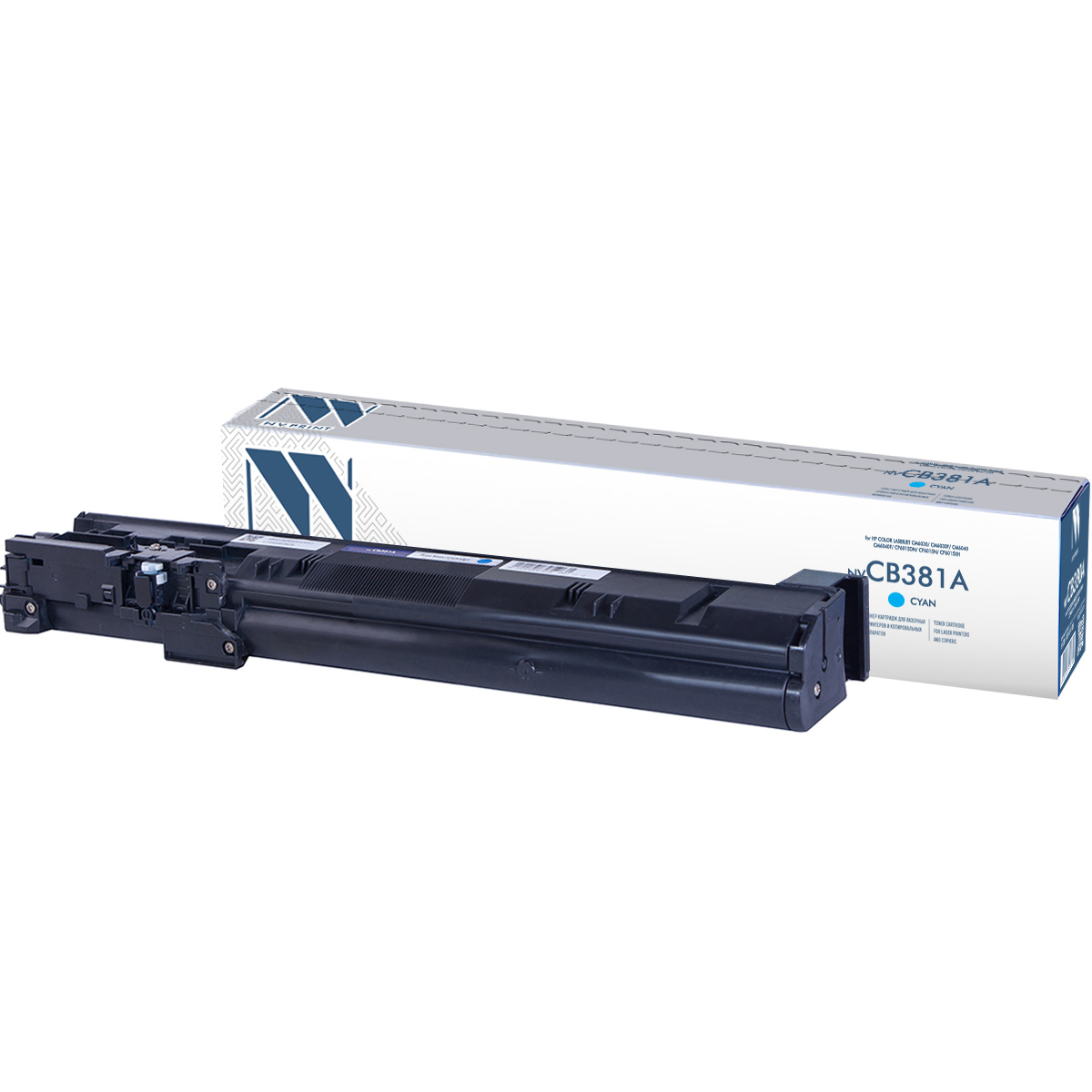 -/ Тонер-картридж NVP NV-CB381A Cyan для HP Color LaserJet CM6030/ CM6030f/ CM6040/ CM6040f/ CP6015dn/ CP6015n/ CP6015xh (21000k)