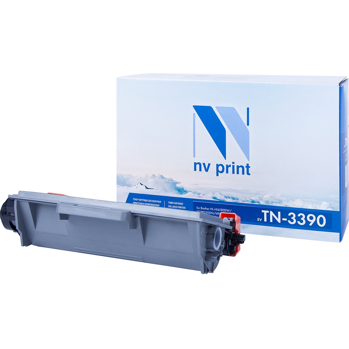 Картридж NVP совместимый NV-TN-3390T для Brother DCP-8250DN/ HL-6180DW/ MFC-8950DW (12000k)