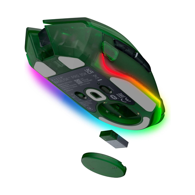 Игровая мышь Razer Basilisk V3 Pro 35K - Phantom Green Ed. Mouse/ Razer Mouse Basilisk V3 Pro 35K - Phantom Green Ed.  ws