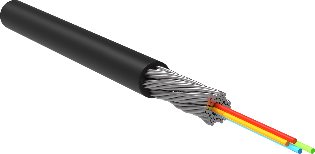 ITK Кабель оптический ОКМБ-02нг(А)-HF-4А-2,5 2000м