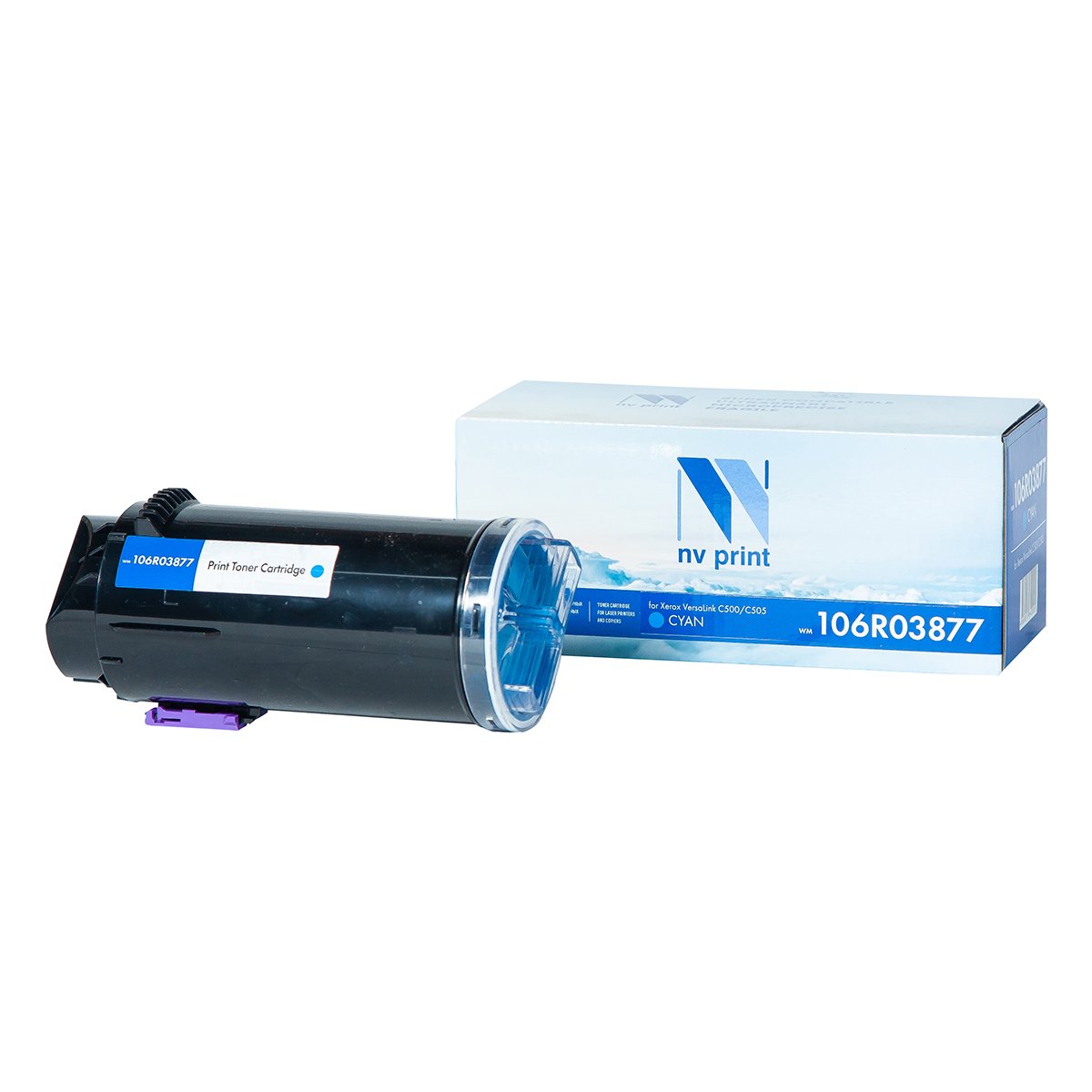 Картридж лазерный NVPrint совместимый NV-106R03877 голубой для Xerox VersaLink C500/C505 (2400k)