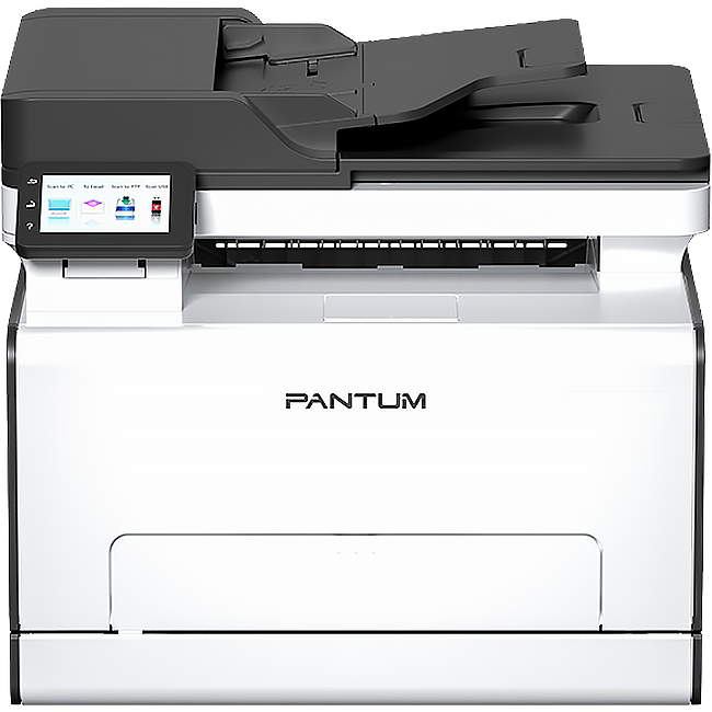 CM2100ADN МФУ Pantum CM2100ADN, P/C/S, А4, Color laser, 20 стр/мин, (max 30000 p/mon), 500 МГц, 512 Мб,  дуплекс, ADF 50
