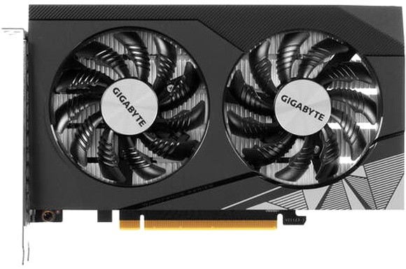Видеокарта Gigabyte PCI-E 4.0 GV-IA380WF2OC-6GD INTEL ARC A380 6Gb 96bit GDDR6 2350/15500 HDMIx2 DPx2 HDCP Ret
