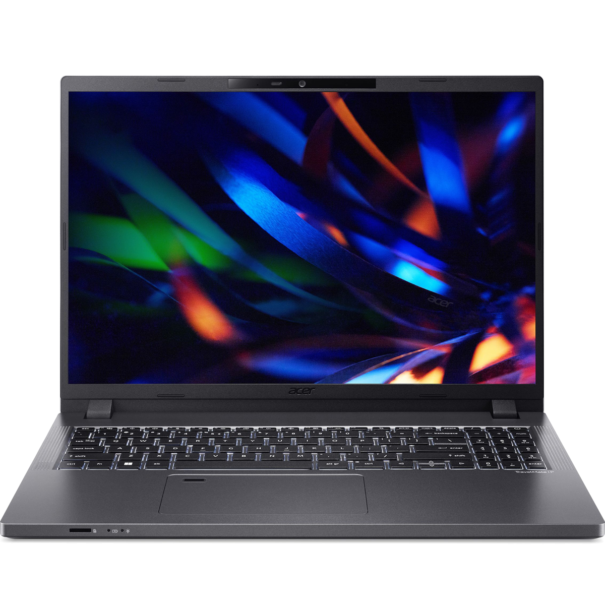Ноутбук/ ACER TravelMate TMP216-51-G2-72GZ 16"(1920x1200 (матовый) IPS)/Intel Core i7 1355U(1.7Ghz)/16384Mb/512PCISSDGb/noDVD/Int:Intel HD/Cam/BT/WiFi/50WHr/war 1y/1.8kg/Silver/NoOS