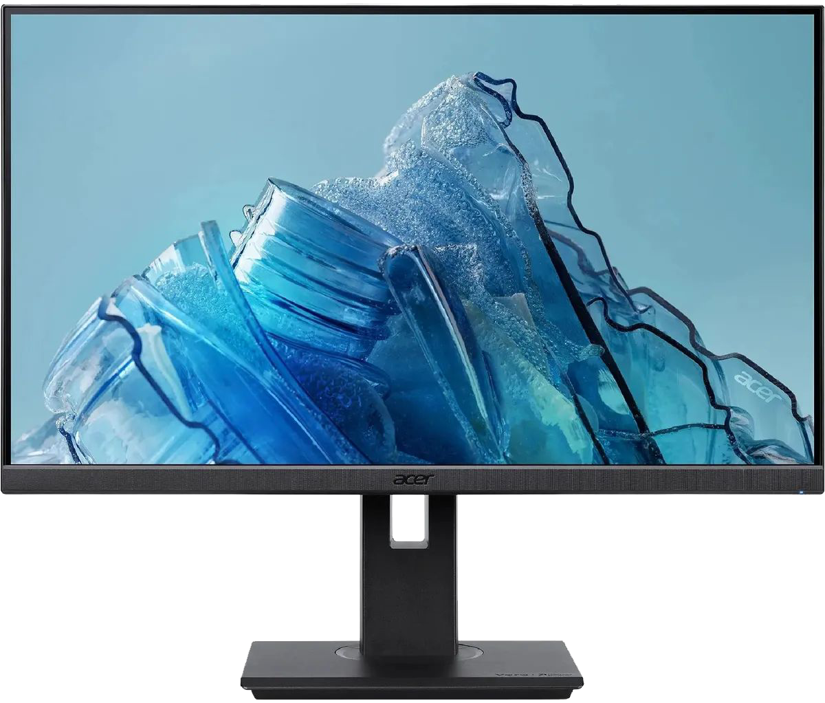 Монитор/ ACER B277UGbmiiprzx 27'', ZeroFrame, Black, PCR 85%+OBP 5%, 16:9, IPS, 2560x1440, 4ms, 350cd, 120Hz, 2xHDMI(2.0) + 1xDP(1.4) + 4xUSB 3.2 + USB-B (1up 4down) + SPK + Audio out, Speakers 2Wx2, sync: FreeSync, hdr: HDR 10, hadj 150, DE: Delta E < 1, Vesa:100x100