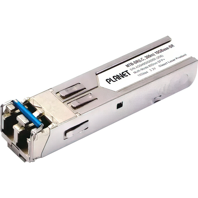 Трансивер Planet - MTB-SR, SFP PLUS, 10GBase-SR, Duplex LC, Многомодовый, wavelength TX-850 нм / RX-850 нм, 0 - 60°C, MTB-SR