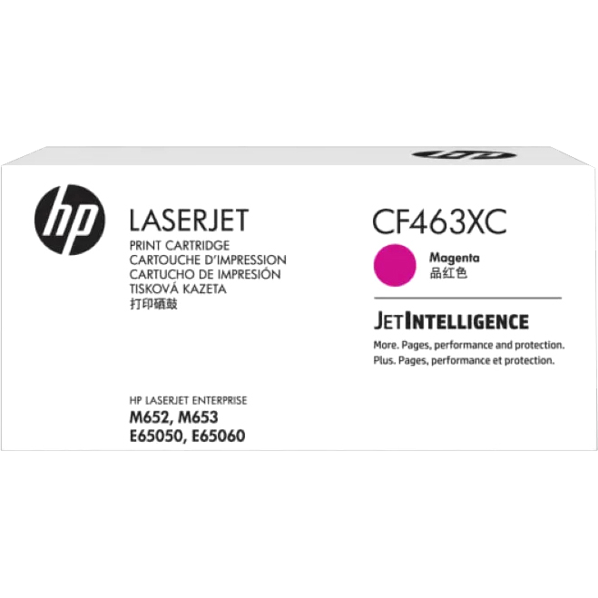 Контрактный картридж HP 656X лазерный пурпурный увеличенной емкости (22000 стр)
