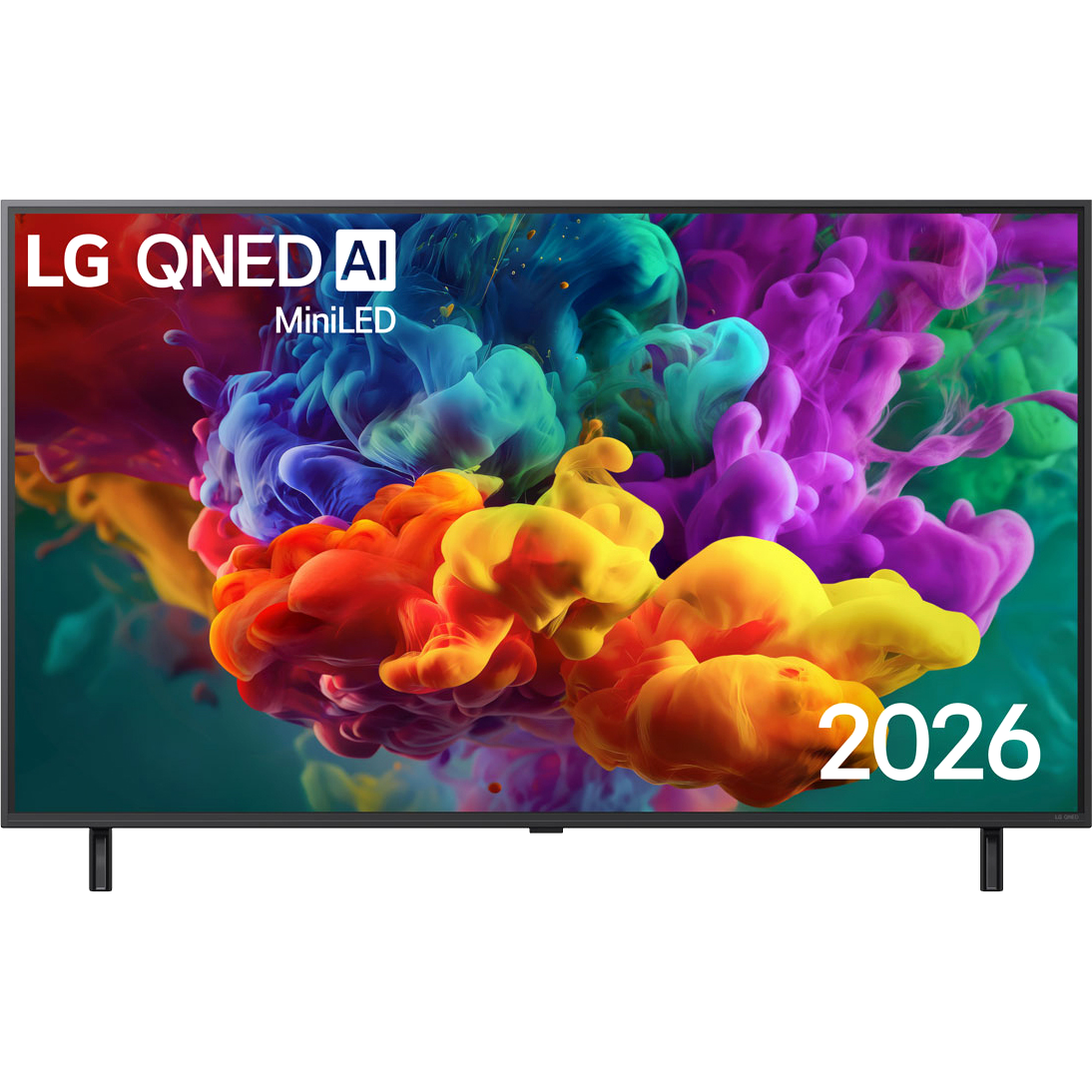 Телевизор ЖК 50'' LG/ 50", Ultra HD, QNED MiniLED, Dynamic QNED Color, Edge Led,  Precision Dimming Pro, AI Picture Pro, Smart TV (WebOS 26), Wi-Fi 5, DVB-T2/C/S2, MR, 120Hz Native (VRR 144Hz), 2.0ch (20W), 4хHDMI, 2хUSB, 2 Pole, черный графит, 2026