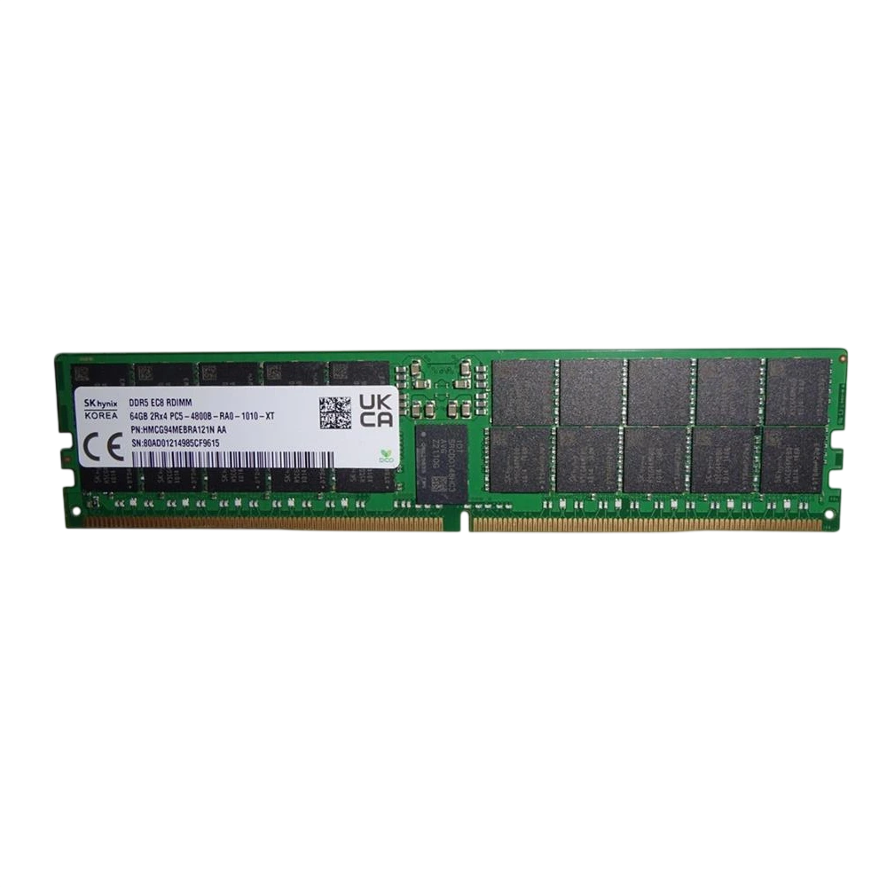Оперативная память Hynix DDR5  64GB RDIMM 4800Mbps ECC Registered x4, 1 year, OEM