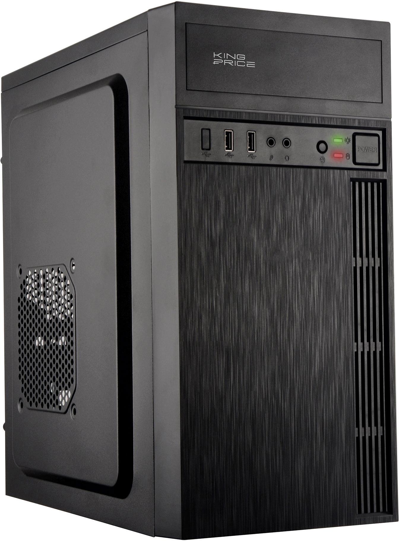 Корпус KingPrice KPCC-MN210, mATX, без БП, черный