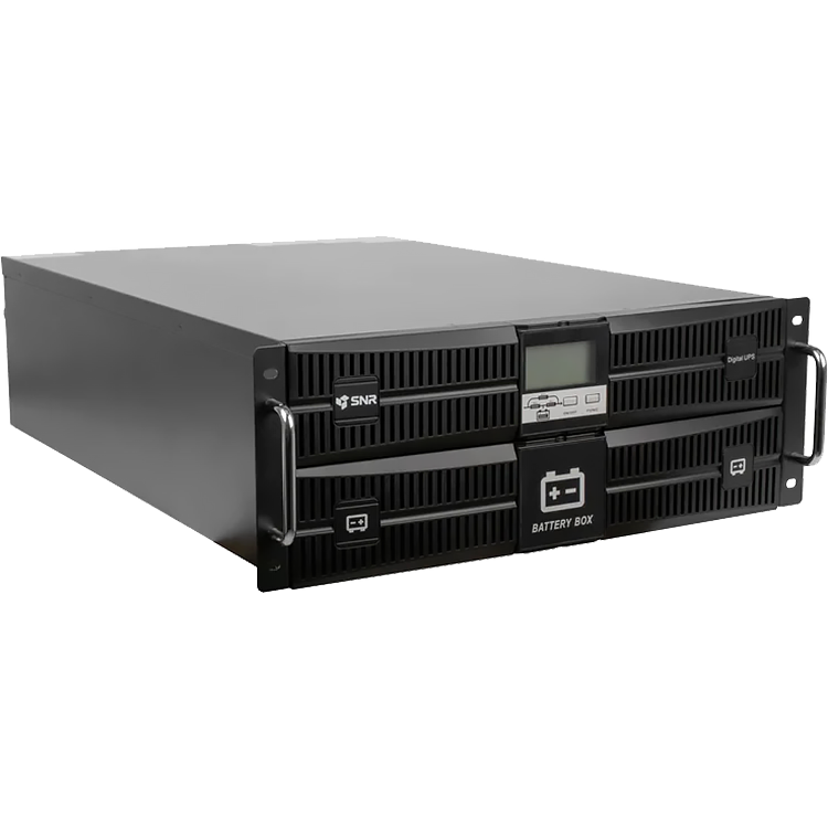 Источник бесперебойного питания онлайн SNR INTELLIGENT 6кВА/6кВт, 1ф:1ф, 192В(DC) (16x9Ач)/ Online, Rack, UPS