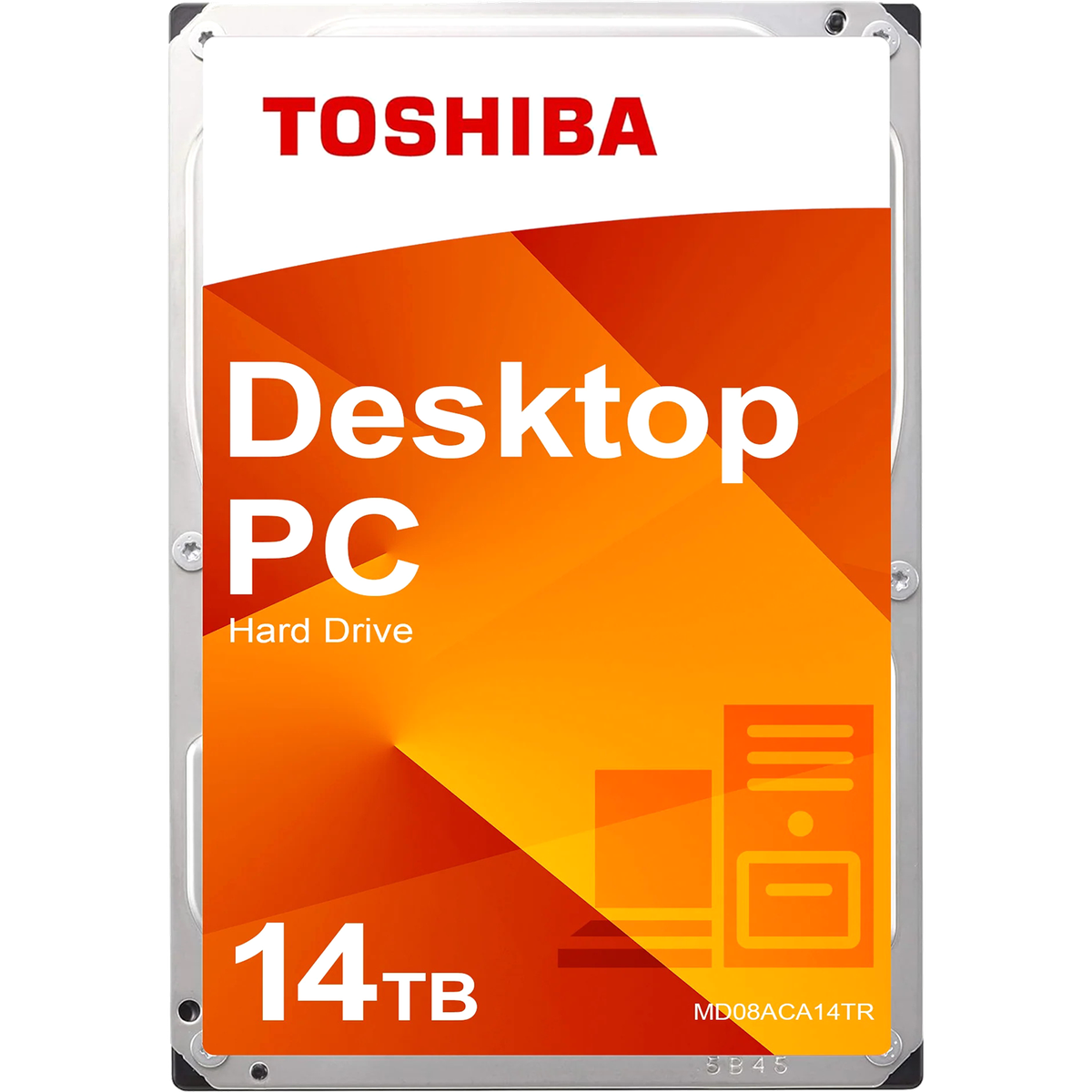 Жесткий диск/ HDD Toshiba SATA3 14Tb 3.5" 7200 512Mb OFFICIAL RECERTIFIED 1 year warranty (replacement WUH721414ALE6L4, ST14000NM000J, MG08ACA14TE, ST12000NM001G, ST12000NM000J, WUH721414ALE6L0, WUS721212BLE6L4)