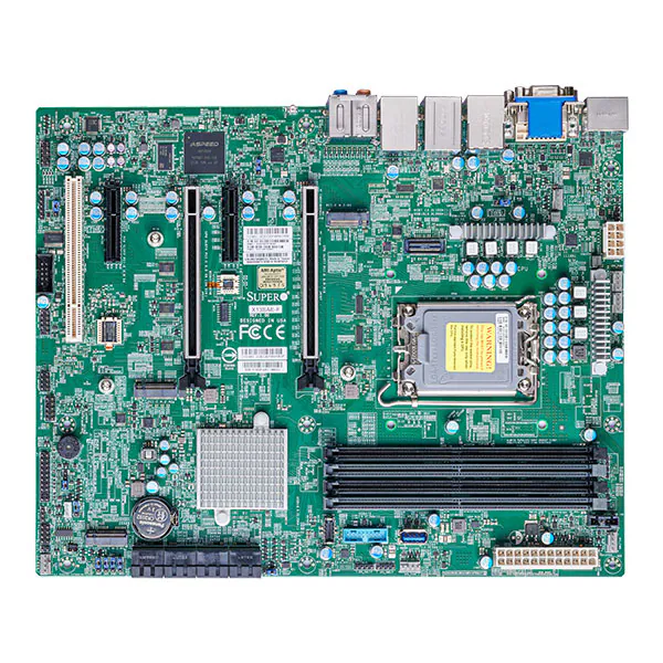 Материнская плата X13SAE-F,ATX,LGA1700,Intel W680 Chipset,4x DIMM/ECC or n