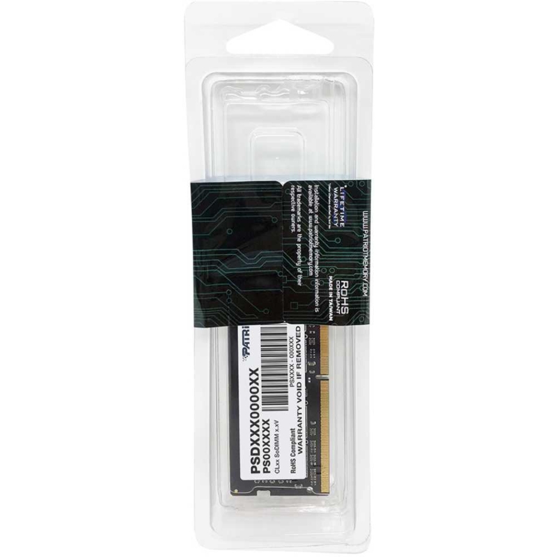 Оперативная память DDR4 16Gb 2666MHz Patriot PSD416G266681S Signature RTL PC4-21300 CL19 SO-DIMM 260-pin 1.2В single rank Ret [PSD416G266681S]