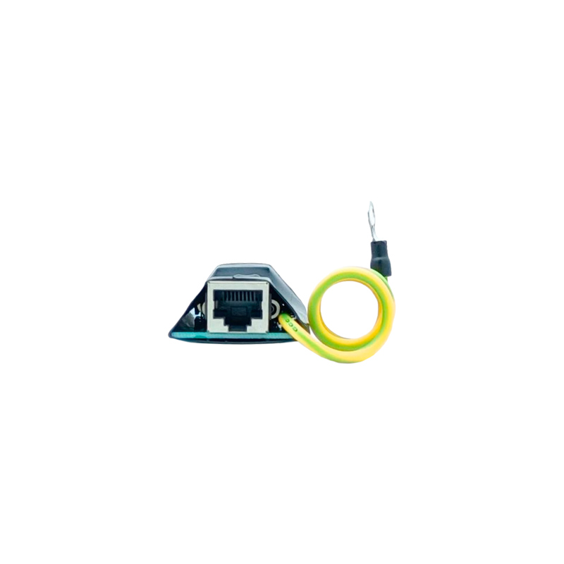 Бескорпусное устройство грозозащиты линий Ethernet + PoE на 1 канал/ Бескорпусное устройство грозозащиты линий Ethernet + PoE на 1 канал (УЗИП). Класс II. Защищает PoE оборудование, подключенное к линиям Ethernet от наведенного напряжения высоких энергий. Скорость передачи данных: 10/100/1000 Мбит/c. Стандарты PoE: IEEE802.3 af/at/bt до 90W. Защищаемые контакты: 1-8. Номинальное рабочее напряжение Un - 48V DC. Максимальное рабочее напряжение Um - 58V DC. Номинальный ток разряда  In - до 5kA. Мак