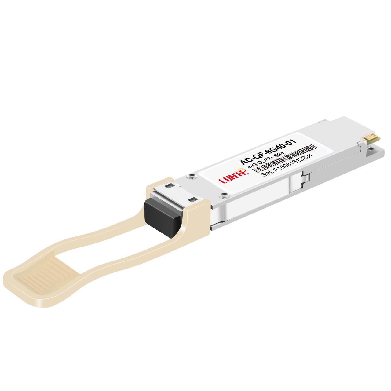Трансивер Lonte Technology AC-QF-8G40-01, QSFP+, 40G, 850nm, SR4, MPO
