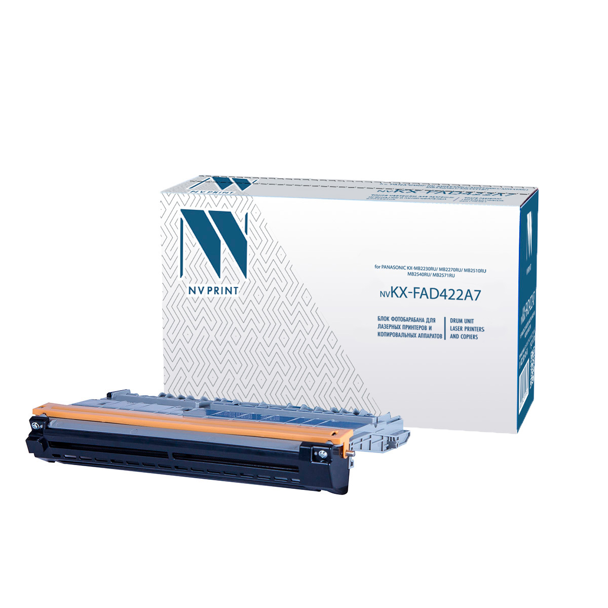 Драм-картридж (фотобарабан) NV Print NV-KX-FAD422A7 (KX-FAD422A7) черный, 18000 страниц