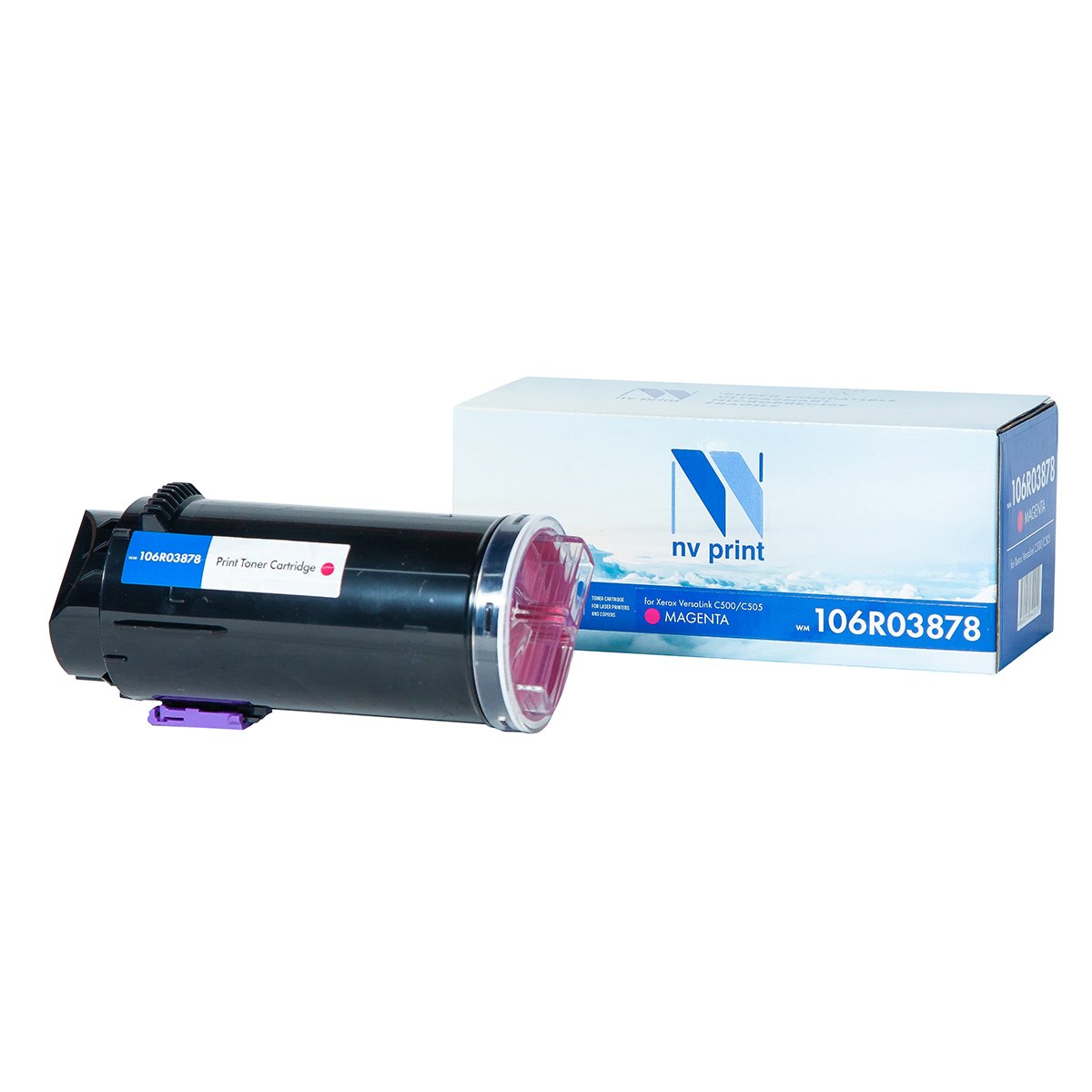 Картридж лазерный NVP совместимый NV-106R03878 пурпурный для Xerox VersaLink C500/C505 (2400k)