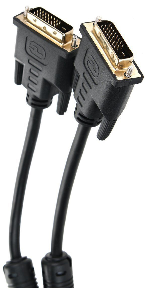 Telecom Кабель DVI-D--DVI-D Dual link 25M/25M, экран, феррит.кольца, 1.8м <TCG441D-1.8M> [4895182213548]