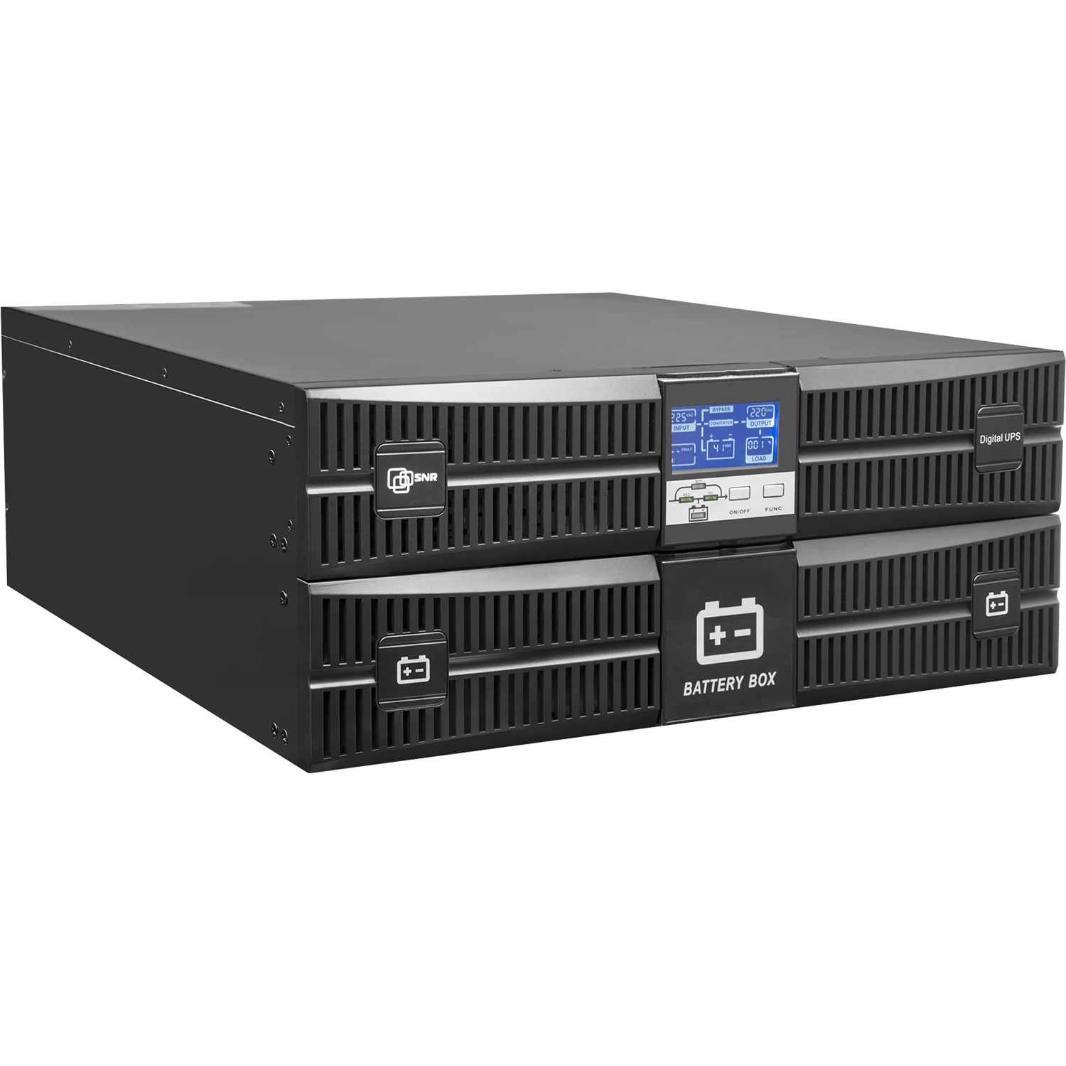 Источник бесперебойного питания SNR SNR-UPS-ONRT-2000-INT on-line серии Intelligent 2000 VA, 72VDC