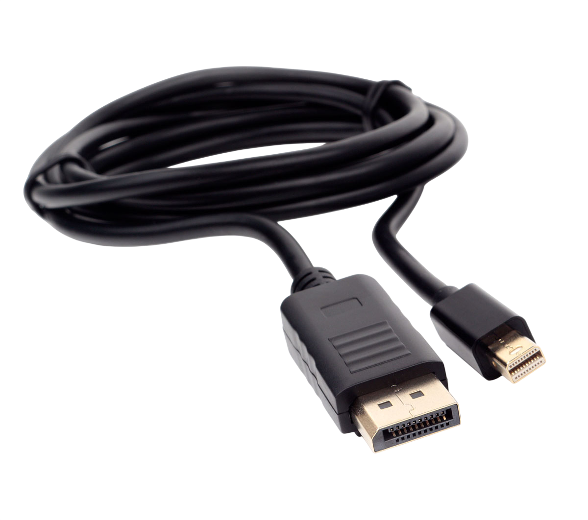 Кабель Cablexpert Кабель miniDP<->DP Cablexpert CCP-mDP2-6 20M/20M, v.1.2, 4K, 1.8м, черный, позол.разъемы, пакет (CCP-mDP2-6) (104210)